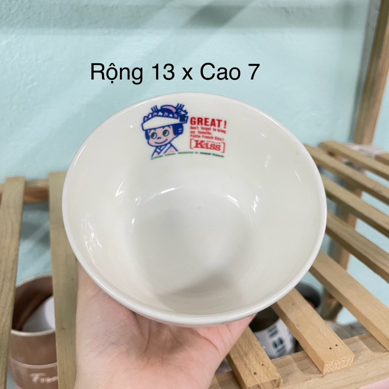 (Gốm 2hand) bát mister donut