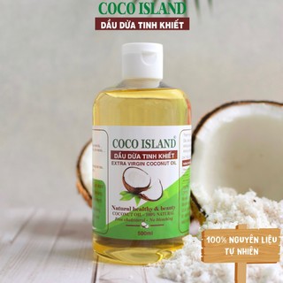 Dầu dừa nguyên chất nấu thủ công 500ml, dưỡng tóc, dưỡng da, dưỡng môi