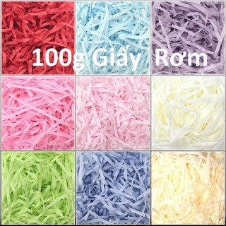 Giấy rơm 100g giấy vụn lót hộp quà