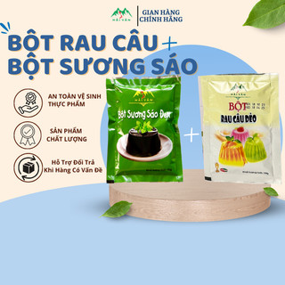 {COMBO Bột Tiện Lợi} Bột Sương Sáo 50g+Bột Rau Câu 10g