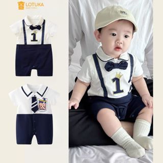 Body Công Tử Cộc Tay Thun Mềm Mịn, Bodysuit Cho Bé Trai Bé Gái, Quần Áo Trẻ Em Mùa Hè từ 0-12 tháng