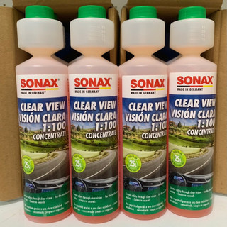 Sonax clear view 1:100 concentrate 371141 - nước rửa kính xe ô tô cao cấp