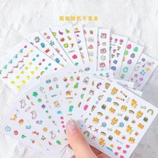 🍀 Sticker dán móng tay hoạt hình xinh xắn đáng yêu cho bé🍀Clovershop68🍀
