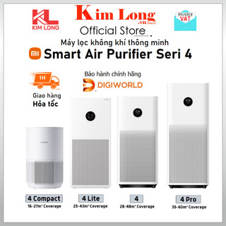 Máy lọc không khí Xiaomi Smart Air Purifier 4 Pro / 4 / 4 Lite / 4 Compact - Hàng chính hãng