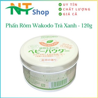 Phấn Rôm Wakodo Trà Xanh120g