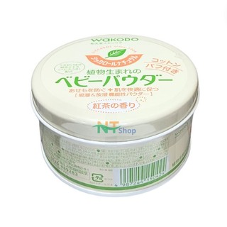 Phấn Rôm Wakodo Trà Xanh120g