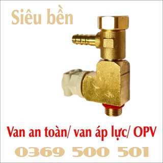 Van an toàn/ điều áp/ OPV bảo vệ máy pha cà phê đồng thau.