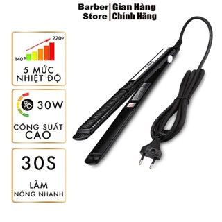 Máy là bản duỗi tóc cao cấp với 5 mức chỉnh nhiệt Kemei 2139 - Hàng chính hãng