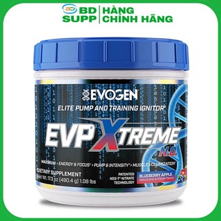 [Tặng Quà] Evogen EVP Xtreme (40sv), Pre-Workout Hỗ Trợ Tỉnh Táo, Tập Trung, Tăng Sức Mạnh,Sức Bền