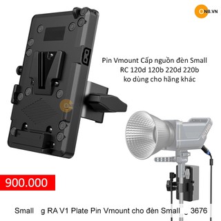 Small ra v1 plate pin v mount đèn led smallrig 3676