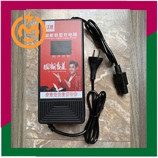 Cục sạc xe đạp điện, xe điện 72V-20Ah ( sạc 6 bình lớn ) báo % hiển thị số bằng đèn led