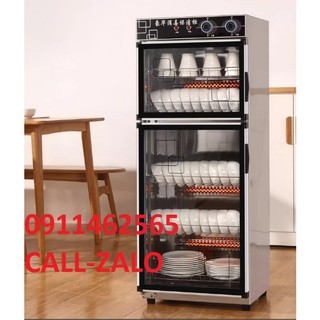 Tủ sấy chén bát 2 tầng-dung tích 280L- diệt trùng khử khuẩn ,khử trùng ozon + tia hồng ngoại-Hàng cao cấp bảo hành 1 năm