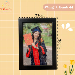 Tranh Ghép hình A4 (21x30), A5(15x21) - TRANH GHÉP HÌNH THEO YÊU CẦU Jigsaw Puzzle