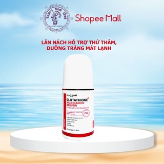 Lăn nách Angel's Liquid mờ thâm, dưỡng trắng da Angel's Liquid Glutathione plus Niacinamide Fresh Deodorant 60ml