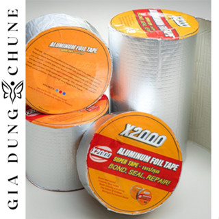 Cuộn Băng Keo Chống Thấm X2000 Siêu Dính Rộng 5cm/10cm/15cm/20cm - Băng Keo Chống Thấm Dột Dán Tường