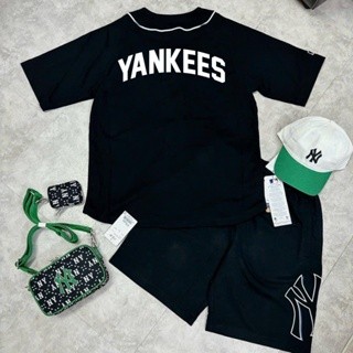 Bộ áo bóng chày +quần short yankee no 1 daisy cho bé , set áo bé trai , gái unisex , Kid_genz