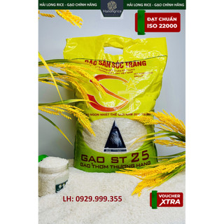Gạo st25 thượng hạng - không pha trộn, dẻo nhiều ,thơm cơm