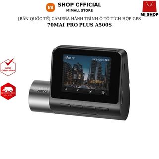 Camera hành trình ô tô xe hơi 70Mai Pro Plus A500S wifi tích hợp sẵn GPS ghi hình (Bản quốc tế)
