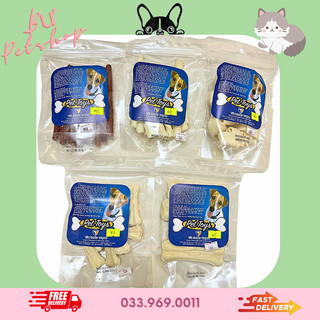 XƯƠNG GẶM CHO CHÓ DA BÒ VỊ SỮA