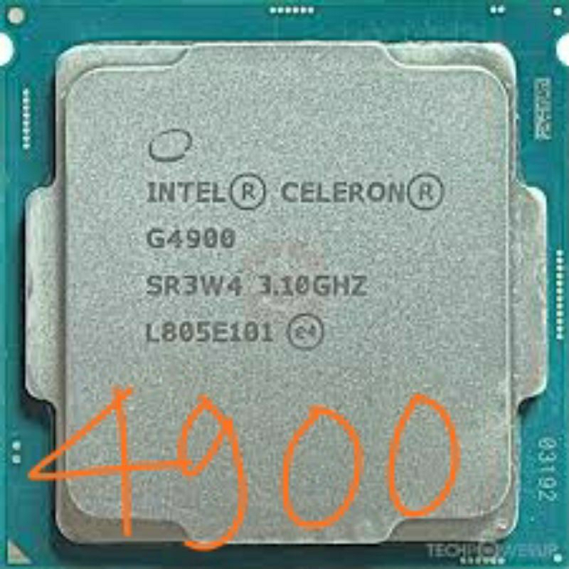 CPU G4900 intel