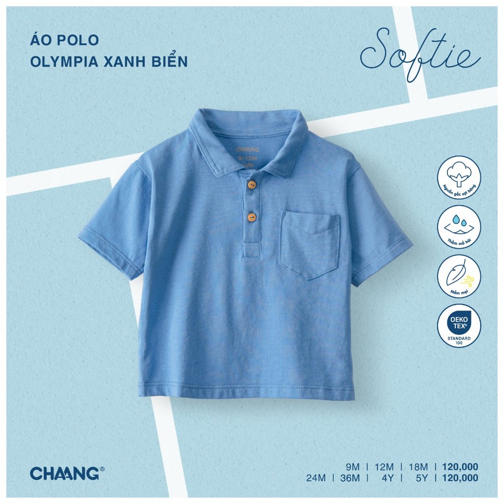 Chaang Áo polo Olympia SS2024D08