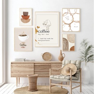 SET TRANH CANVAS CHỦ ĐỀ CAFE NEW1094 HIỆN ĐẠI SANG TRỌNG TRANG TRÍ PHÒNG BẾP, QUÁN CAFE