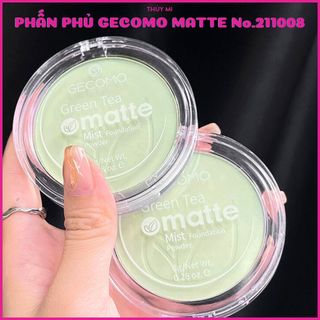 Phấn Phủ GECOMO Matte No.211008 Kiểm Soát Dầu Chống Nước Và Mồ Hôi