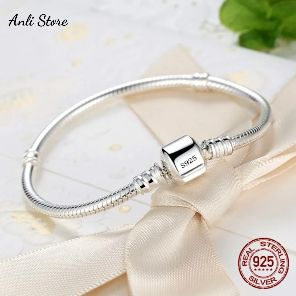 Vòng tay Pandora S925 Không Gỉ + Kèm hộp Pandora