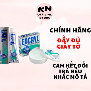 Eucryl bột tẩy trắng răng - kem đánh răng