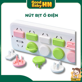 Bịt ổ điện cao cấp 2 chân 3 chân giữ an toàn cho bé [Màu sắc đẹp, có quai tháo ra dễ dàng]
