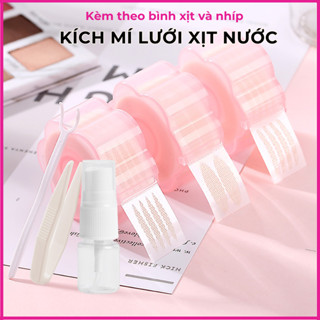 Set Kích Mí Lưới Cuộn Sẵn Keo + Bình Xịt Nước dán kích mí tàng hình