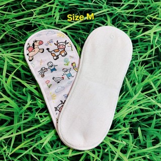 MIẾNG LÓT BỈM VẢI BAMBOO NATURE BABU LOVE SIÊU THẤM HÚT SIZE M,L