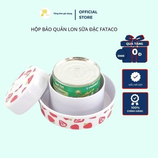 Hộp bảo quản lon sữa đặc Fataco - Dày dặn, vệ sinh, tiện dụng | MTA - Mart
