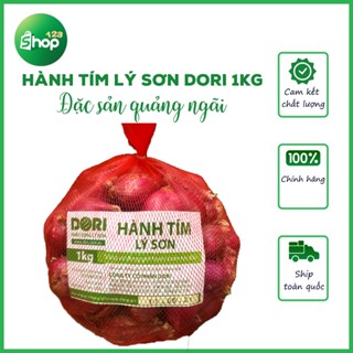 Hành tím Lý Sơn Dori - Túi lưới 1kg - Trồng tại đảo Lý Sơn - Cam kết đúng xuất xứ