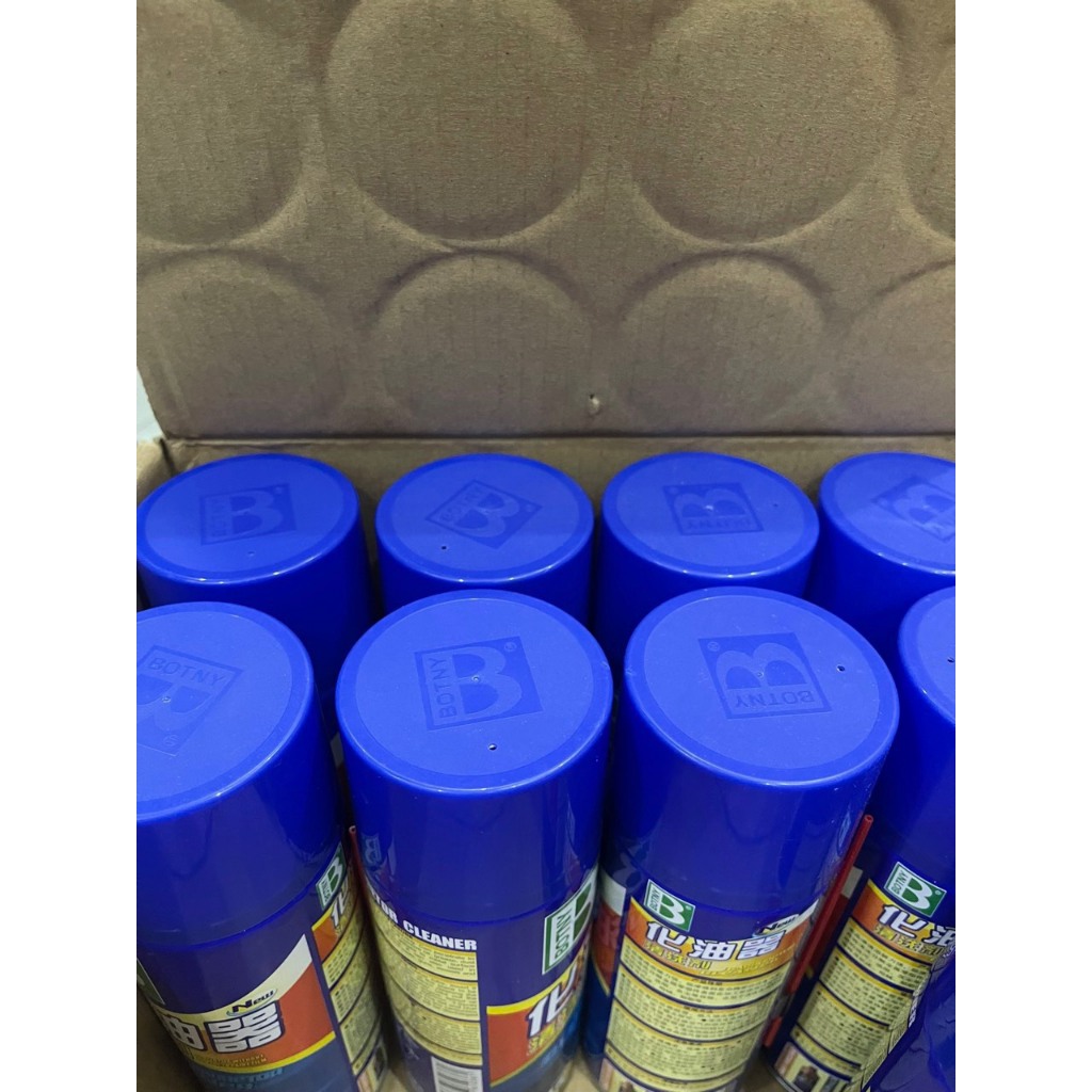 Xịt súc bình xăng con, xịt chế xanh Botny dùng xịt súc bình xăng con vệ sinh họng ga,kim phun, béc phun