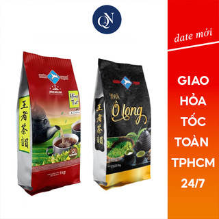 Hồng trà, trà ô long pha trà sữa king xuân thịnh gói 1kg