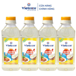 Combo 4 dầu dừa vietcoco - chai 250ml