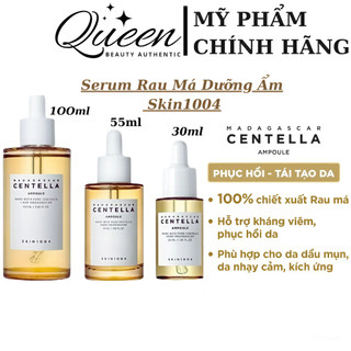 Serum Rau Má Dưỡng Ẩm Skin1004 Madagascar Centella Asiatica Ampoule 30ml - 55ml - 100ml Tinh Chất Skin 1004 Hàn Quốc
