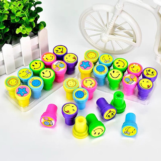 Bộ 10 con dấu khen thưởng- bộ 10 con dấu sticker cho bé