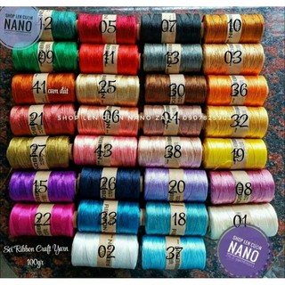 Sợi Ribbon 125gr loại 1.