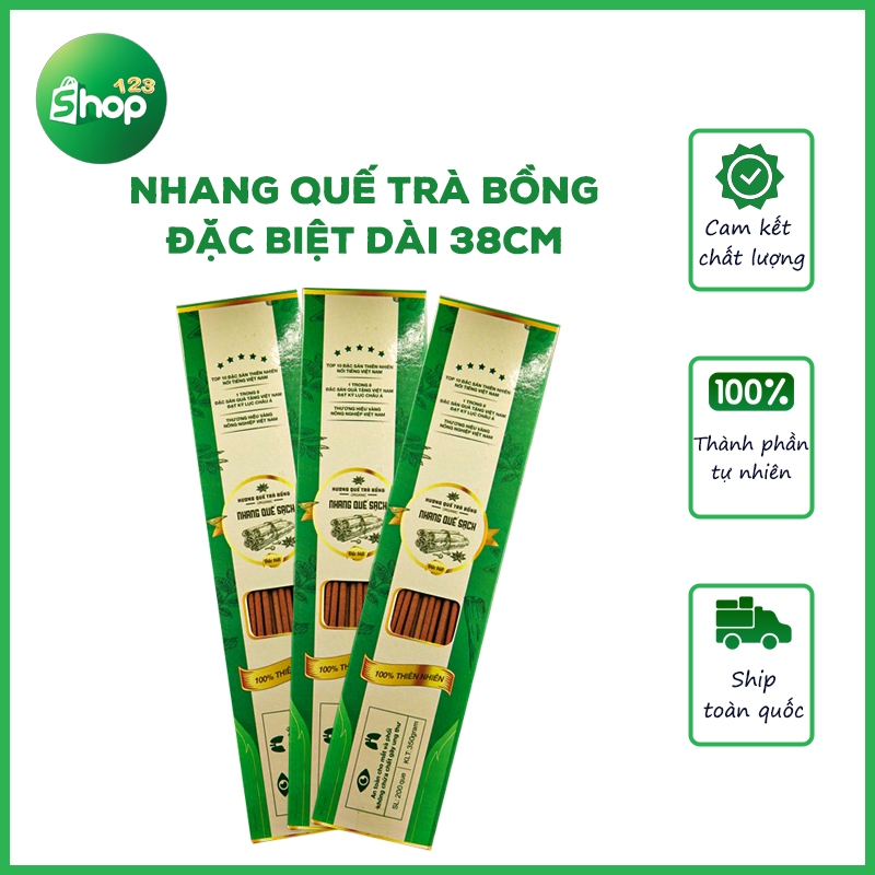 Nhang Quế Trà Bồng Đặc Biệt Dài 38cm