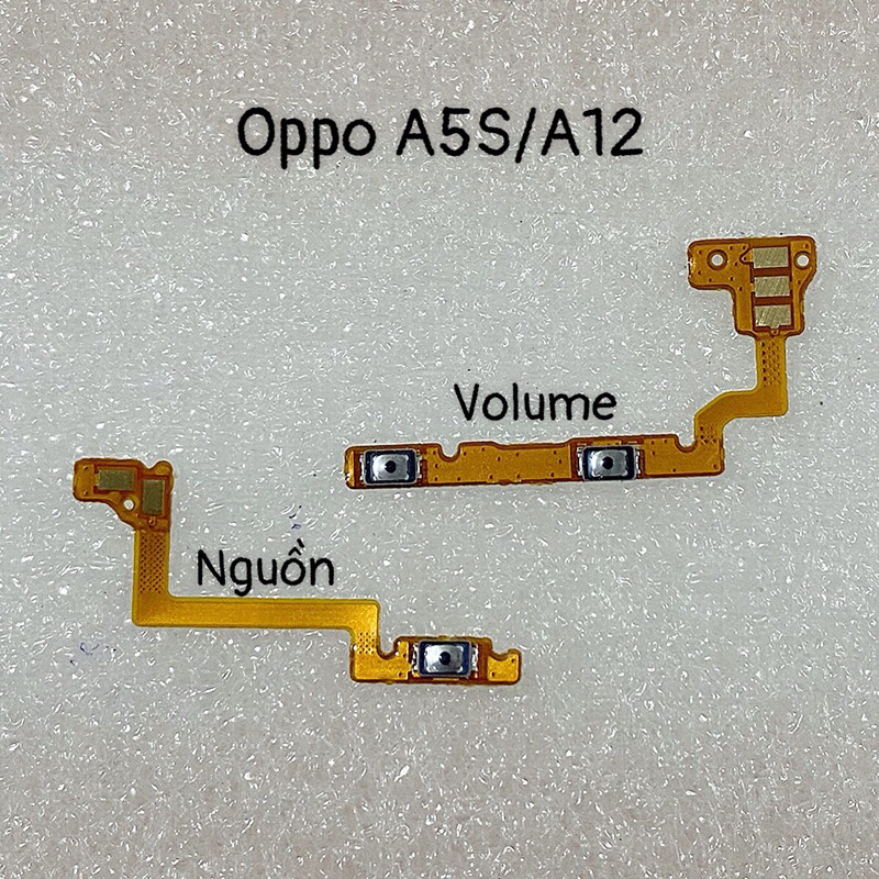 Cáp Nguồn + Volume Oppo A5s/A12 Zin
