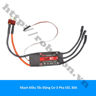 Module Mạch Điều Khiển Tốc Độ Động Cơ Brushless 3 Pha ESC 30A