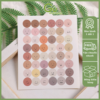 Tấm sticker, Nhãn dán biểu tượng cảm xúc dễ thương Trang trí bảng kế hoạch,Sổ tay, Dán tranh ảnh