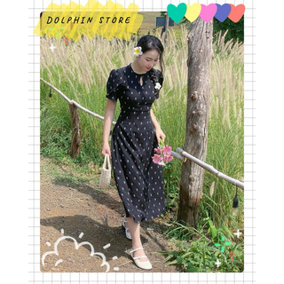 [DOLPHIN BIGSIZE] - Đầm đen bigsize - Đầm dài bigsize