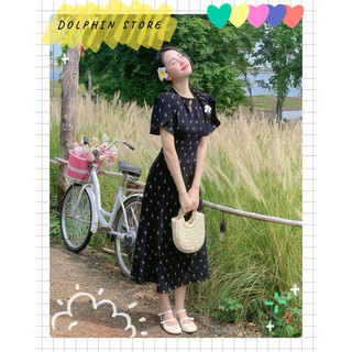 [DOLPHIN BIGSIZE] - Đầm đen bigsize - Đầm dài bigsize