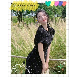 [DOLPHIN BIGSIZE] - Đầm đen bigsize - Đầm dài bigsize