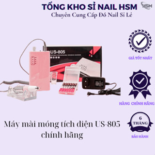  Máy mài móng tay tích điện nail. US-805.máy khỏe,êm ,bảo hành dài ngày  - Phụ kiện đồ nail HSM 