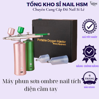 Máy phun sơn ombre, máy phun oxy tươi - dụng cụ làm nail