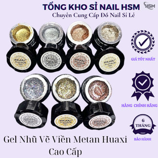 Gel nhũ vẽ viền huaxi, gel vẽ nail đặc - phụ kiện đồ nail